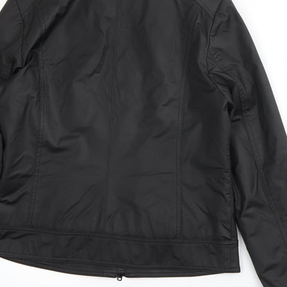 New Look Womens Black   Jacket  Size 12  Zip