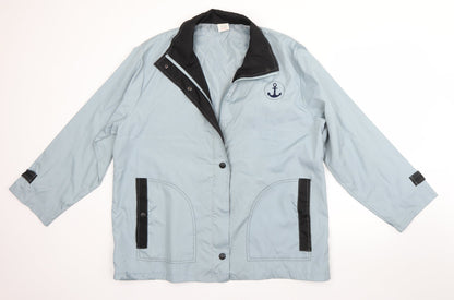 Womens UK Size L Anne de Lancay Blue Jacket