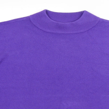 Womens UK Size L BM Orange Pullover Jumper