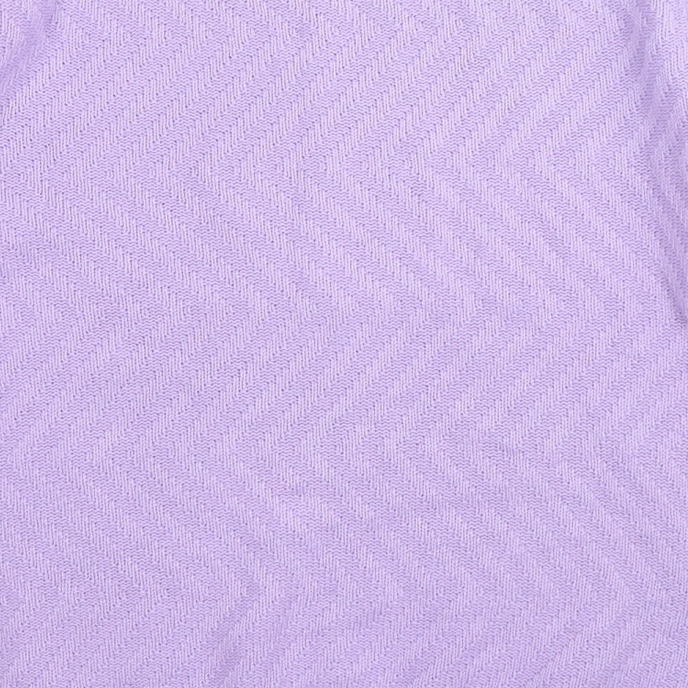 Womens UK Size 12 Berkertex Purple Pullover Jumper