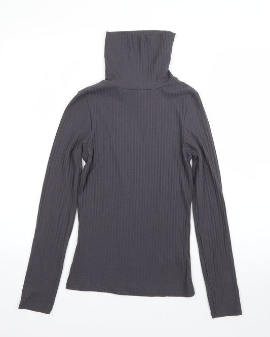 Womens UK Size 8 New Look Grey Pullover Jumper