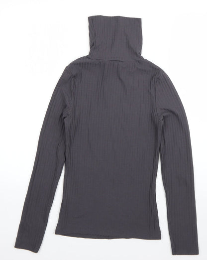 Womens UK Size 8 New Look Grey Pullover Jumper