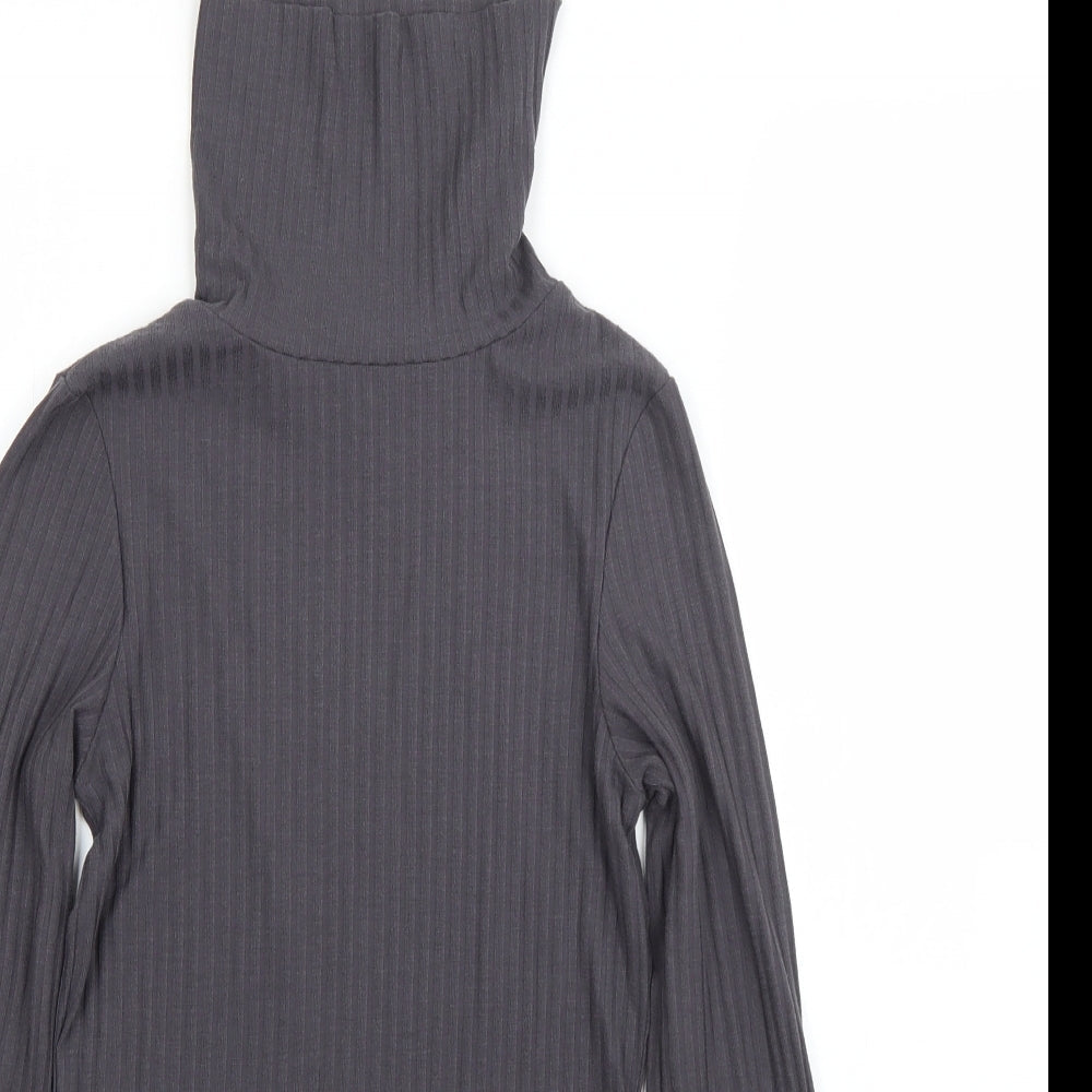 Womens UK Size 8 New Look Grey Pullover Jumper