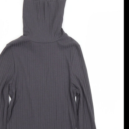 Womens UK Size 8 New Look Grey Pullover Jumper