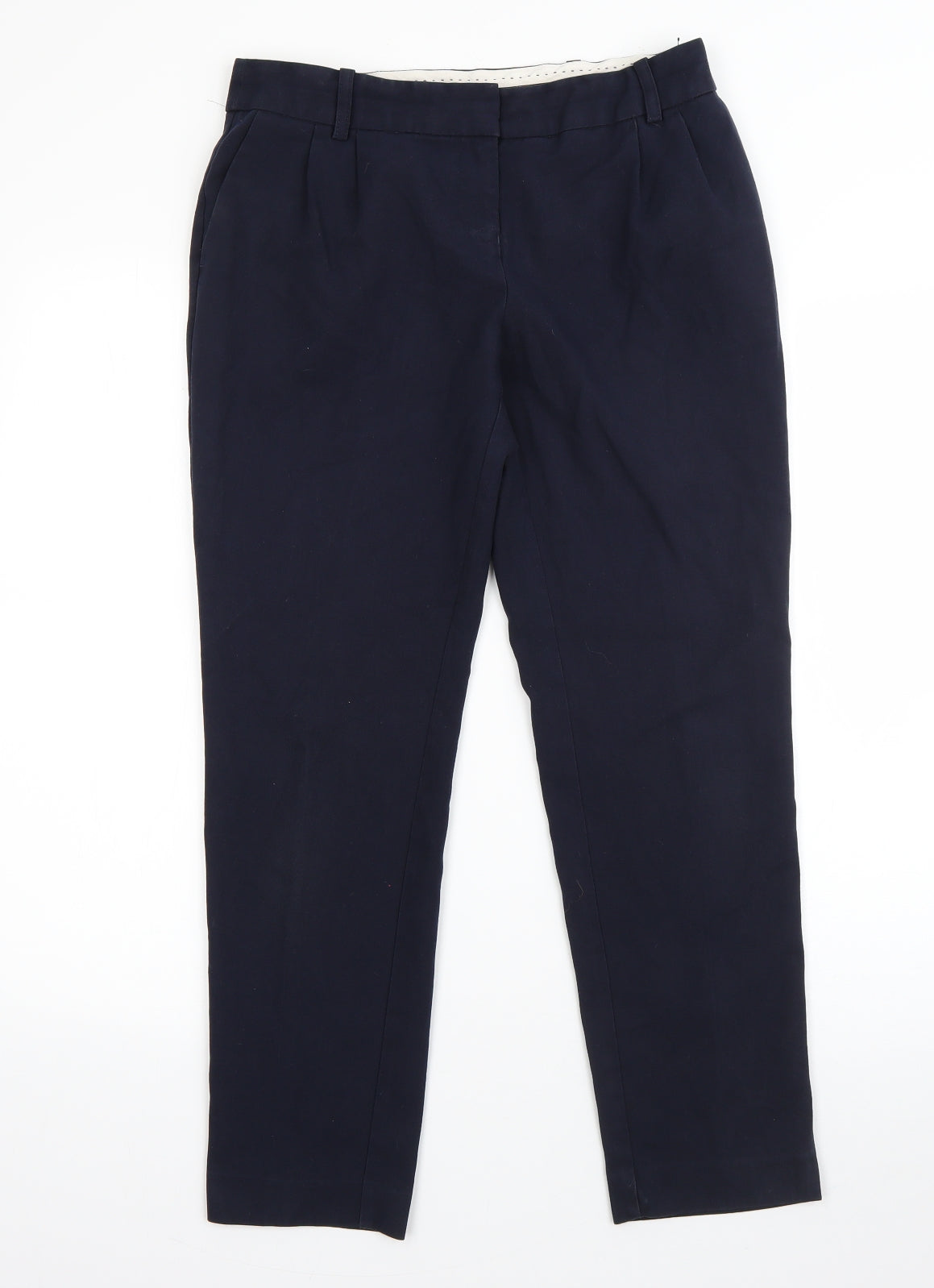 Womens UK Size 8 NEXT Regular Fit Dress Pants Blue Trousers