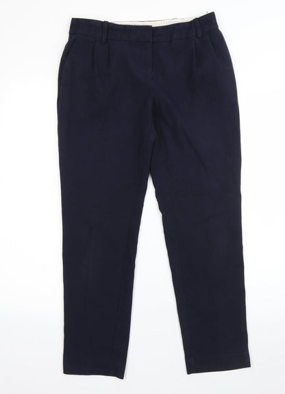 Womens UK Size 8 NEXT Regular Fit Dress Pants Blue Trousers
