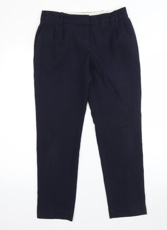 Womens UK Size 8 NEXT Regular Fit Dress Pants Blue Trousers