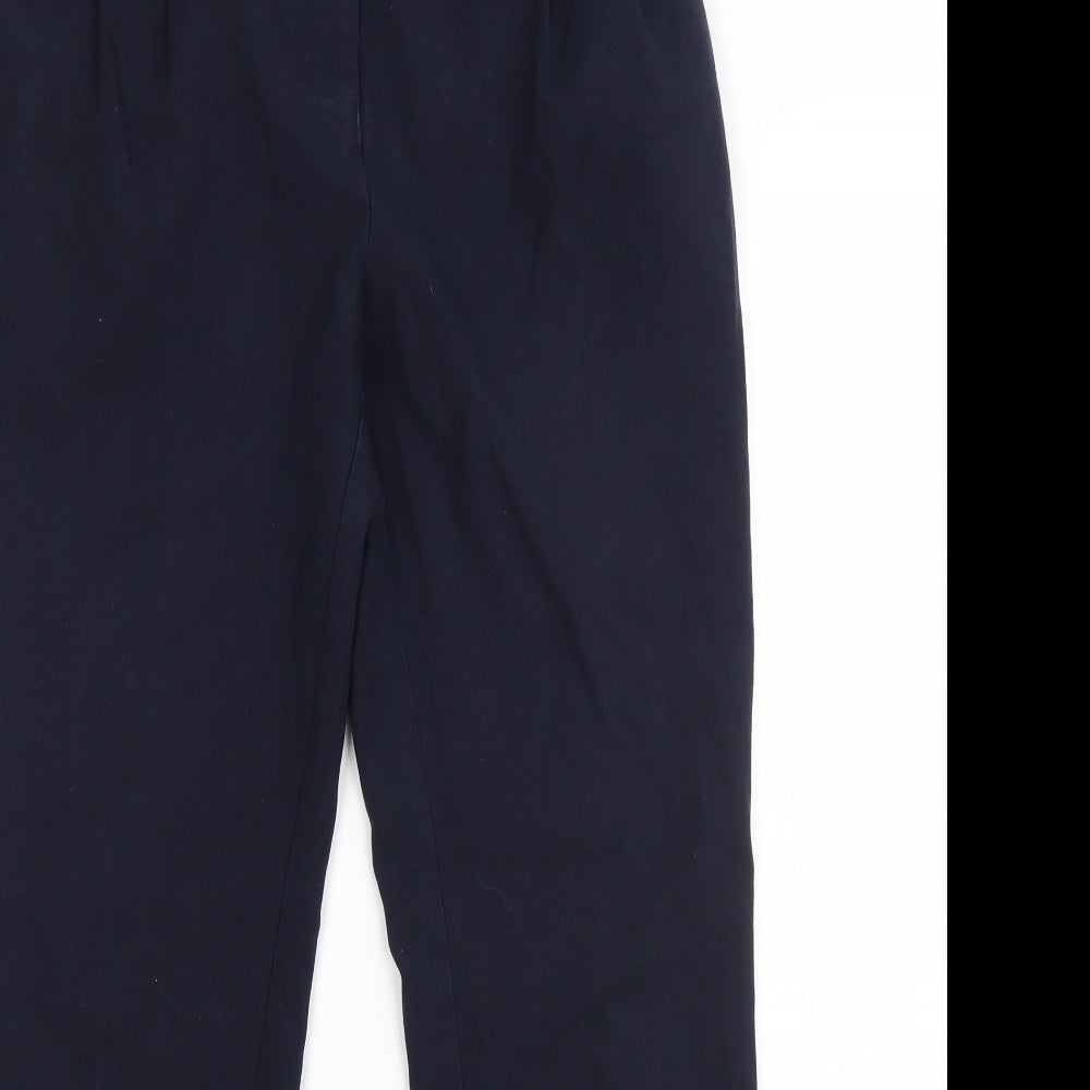 Womens UK Size 8 NEXT Regular Fit Dress Pants Blue Trousers