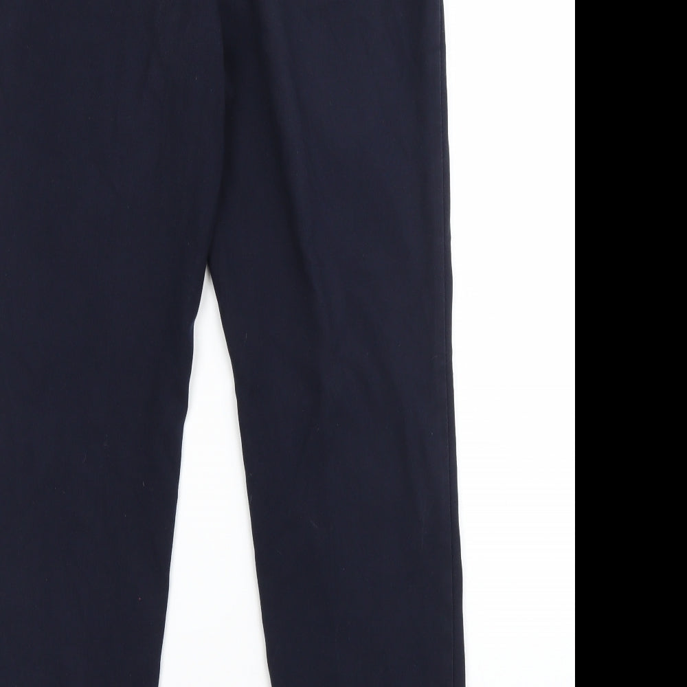 Womens UK Size 8 NEXT Regular Fit Dress Pants Blue Trousers