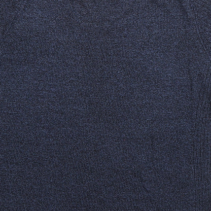 Brand and care label for Windsor women’s blue round neck viscose jumper, size S