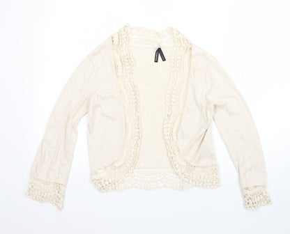 Womens UK Size 8 Atmosphere Beige Cardigan Jumper