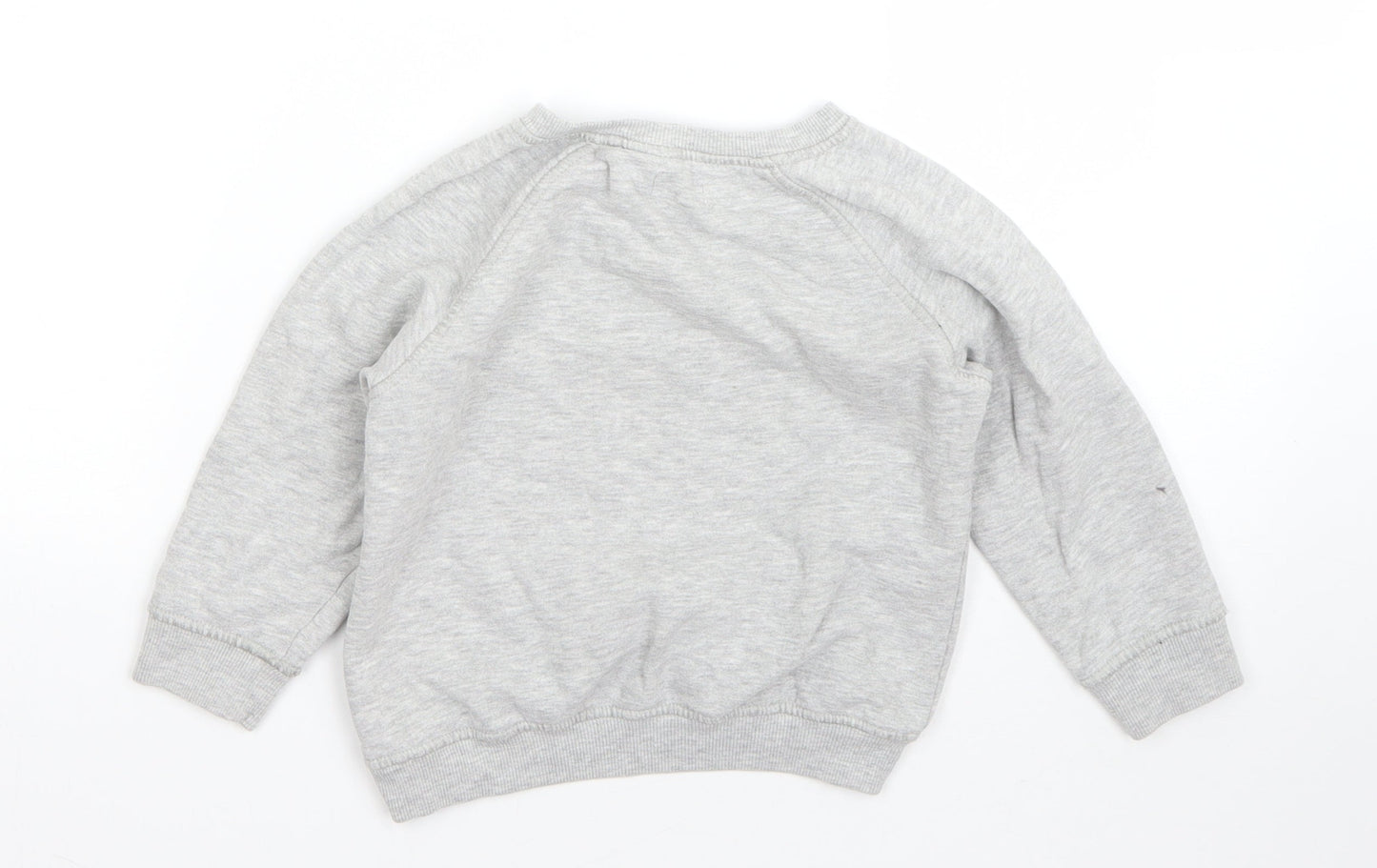 NEXT Boys Grey  Cotton Pullover Sweatshirt Size 4 Years