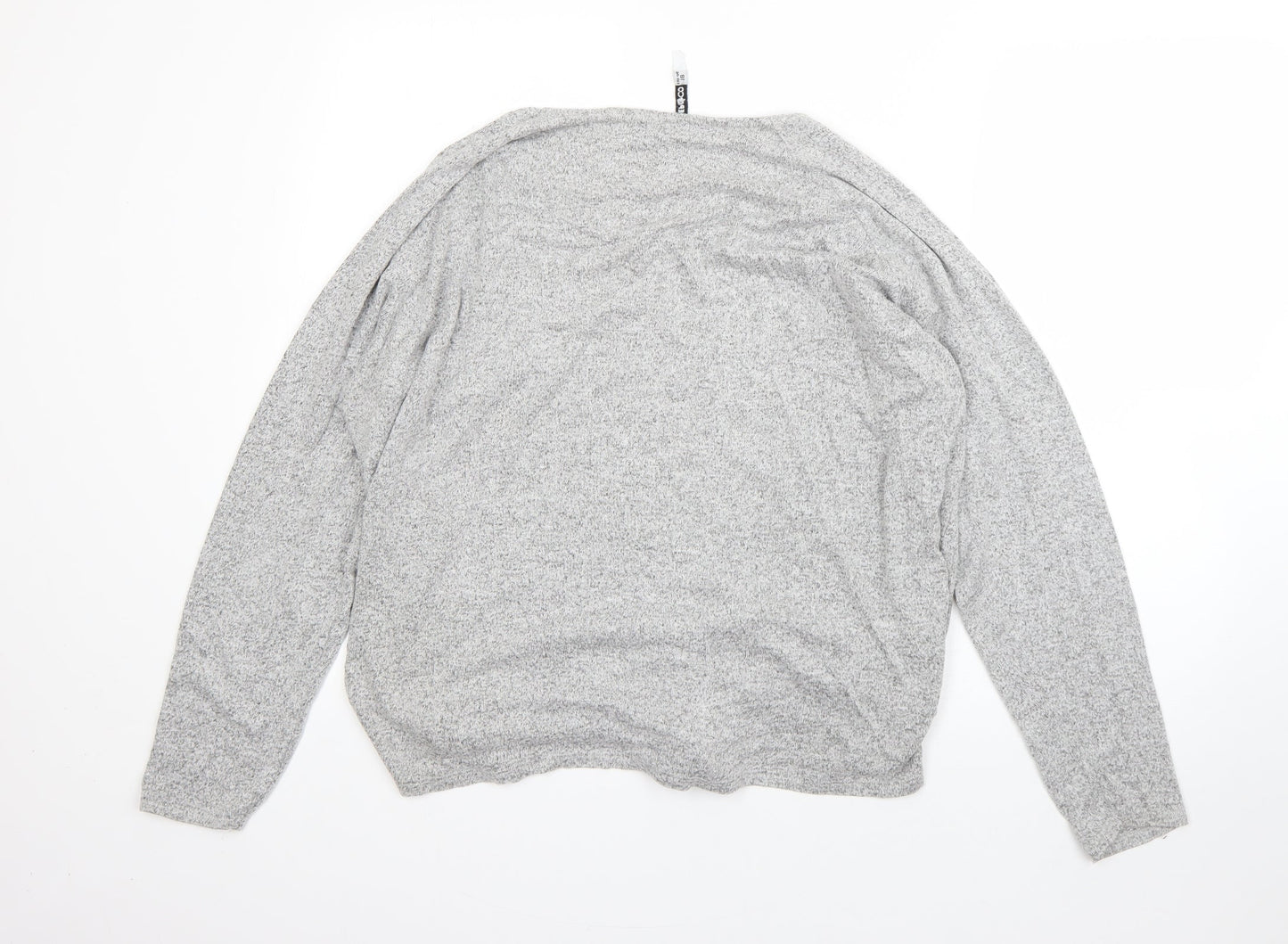 Womens UK Size 18 Pep&Co Grey Pullover Jumper