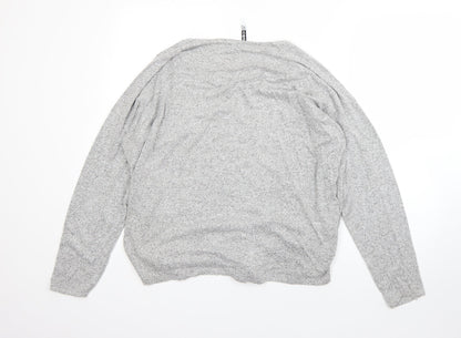 Womens UK Size 18 Pep&Co Grey Pullover Jumper
