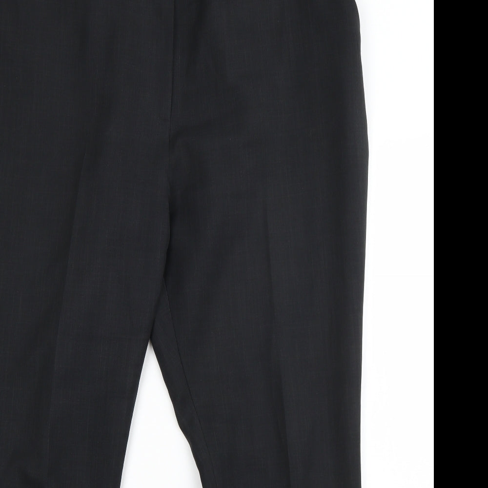 Womens UK Size 20 Papaya Regular Fit Dress Pants Grey Trousers