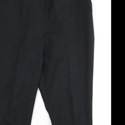 Womens UK Size 20 Papaya Regular Fit Dress Pants Grey Trousers