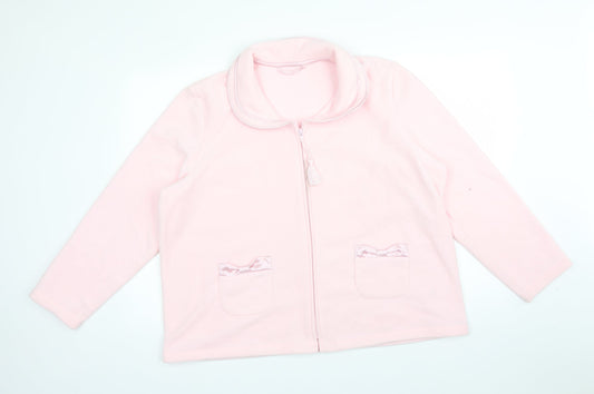 Womens UK Size 18 M&S Pink Jacket