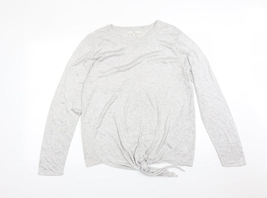 Womens UK Size 16 NEXT Grey Basic T-Shirt