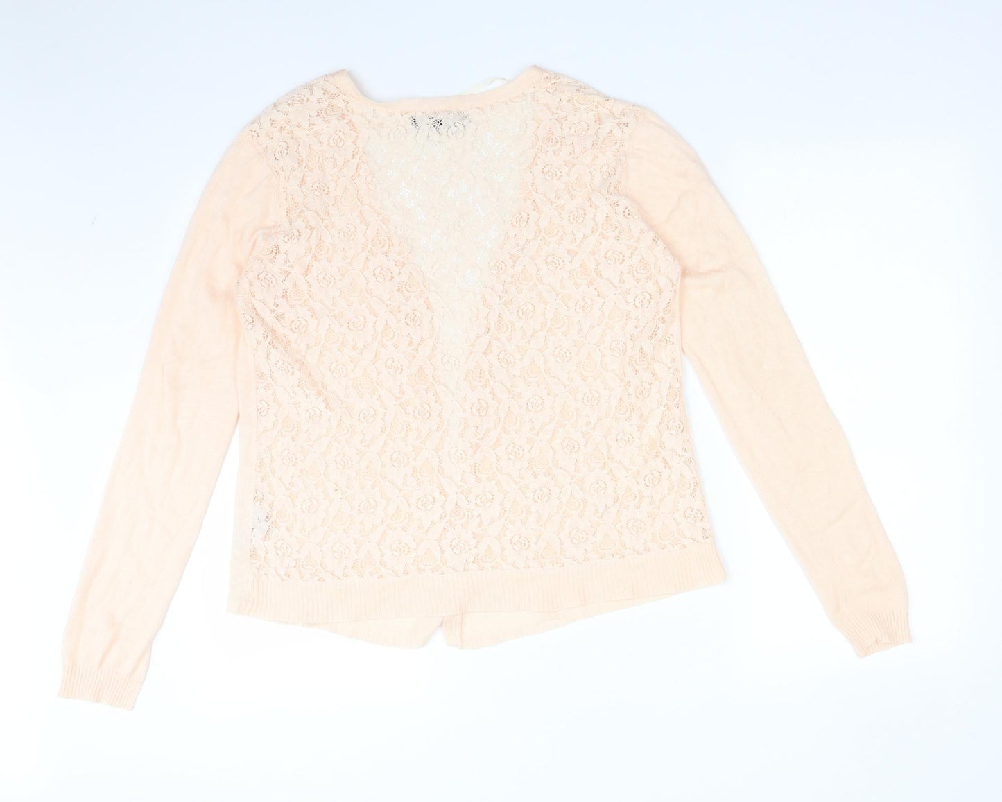 Womens UK Size M Atmosphere Orange Cardigan Jumper