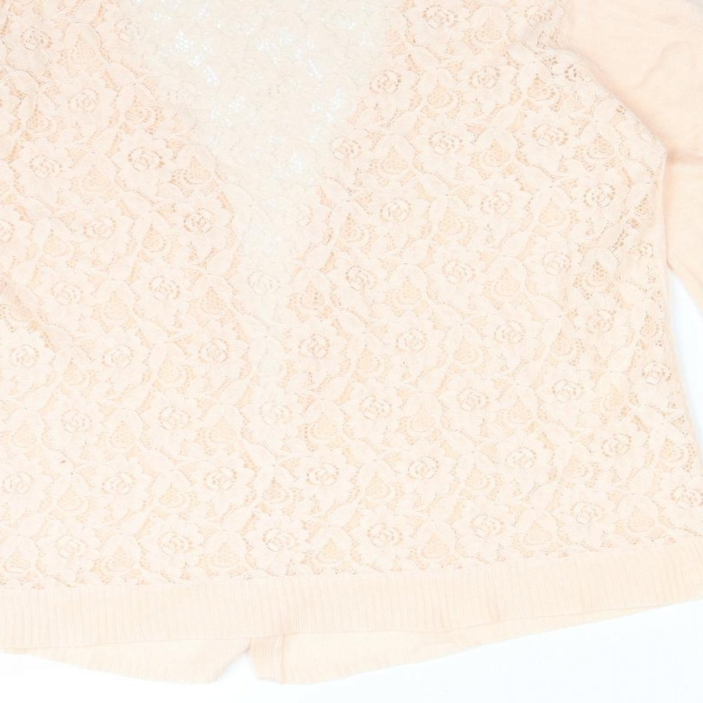 Womens UK Size M Atmosphere Orange Cardigan Jumper