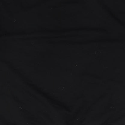 H&M Womens Black  Cotton Pullover Sweatshirt Size S