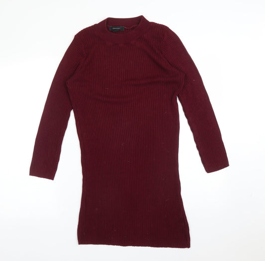 Atmosphere Womens Red Striped Viscose Bodycon  Size 12