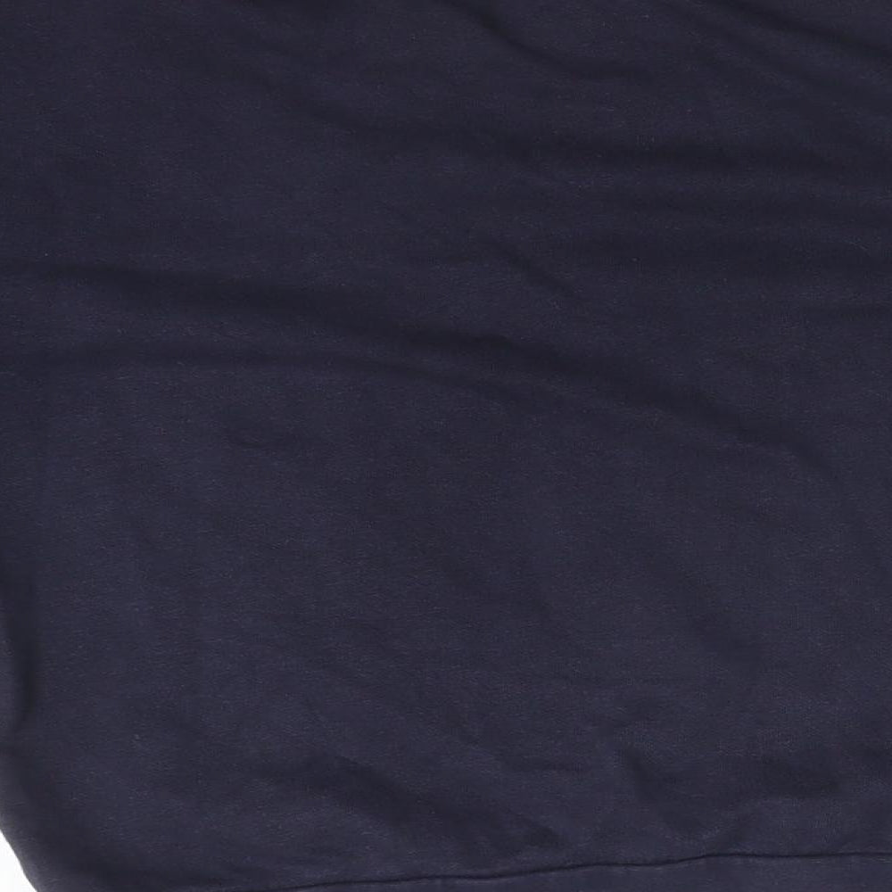 George Boys Blue  Cotton Pullover Sweatshirt Size 8-9 Years
