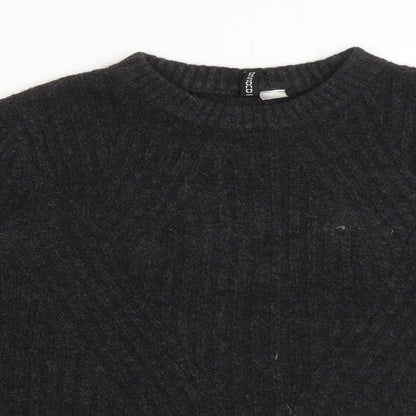 Womens UK Size L H&M Grey Pullover Jumper