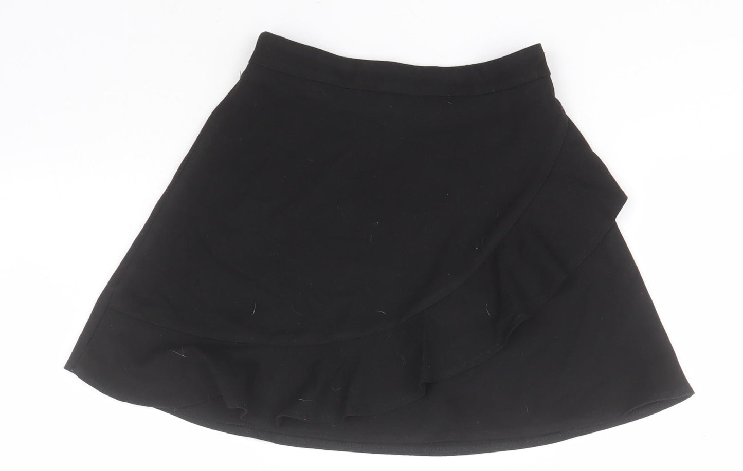 George Girls Black  Polyester A-Line Skirt Size 5-6 Years  Regular