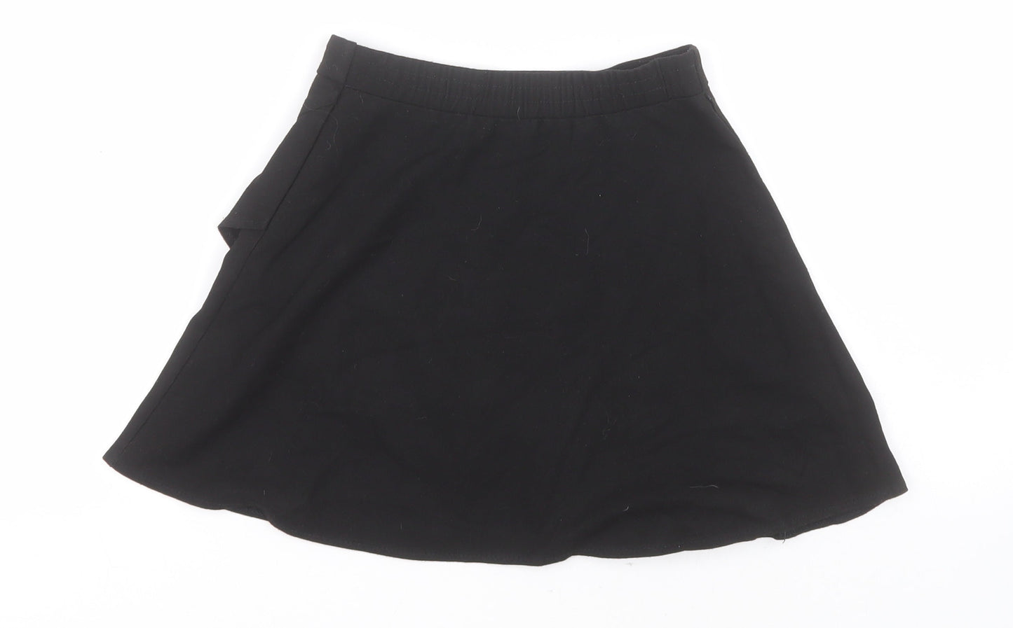 George Girls Black  Polyester A-Line Skirt Size 5-6 Years  Regular