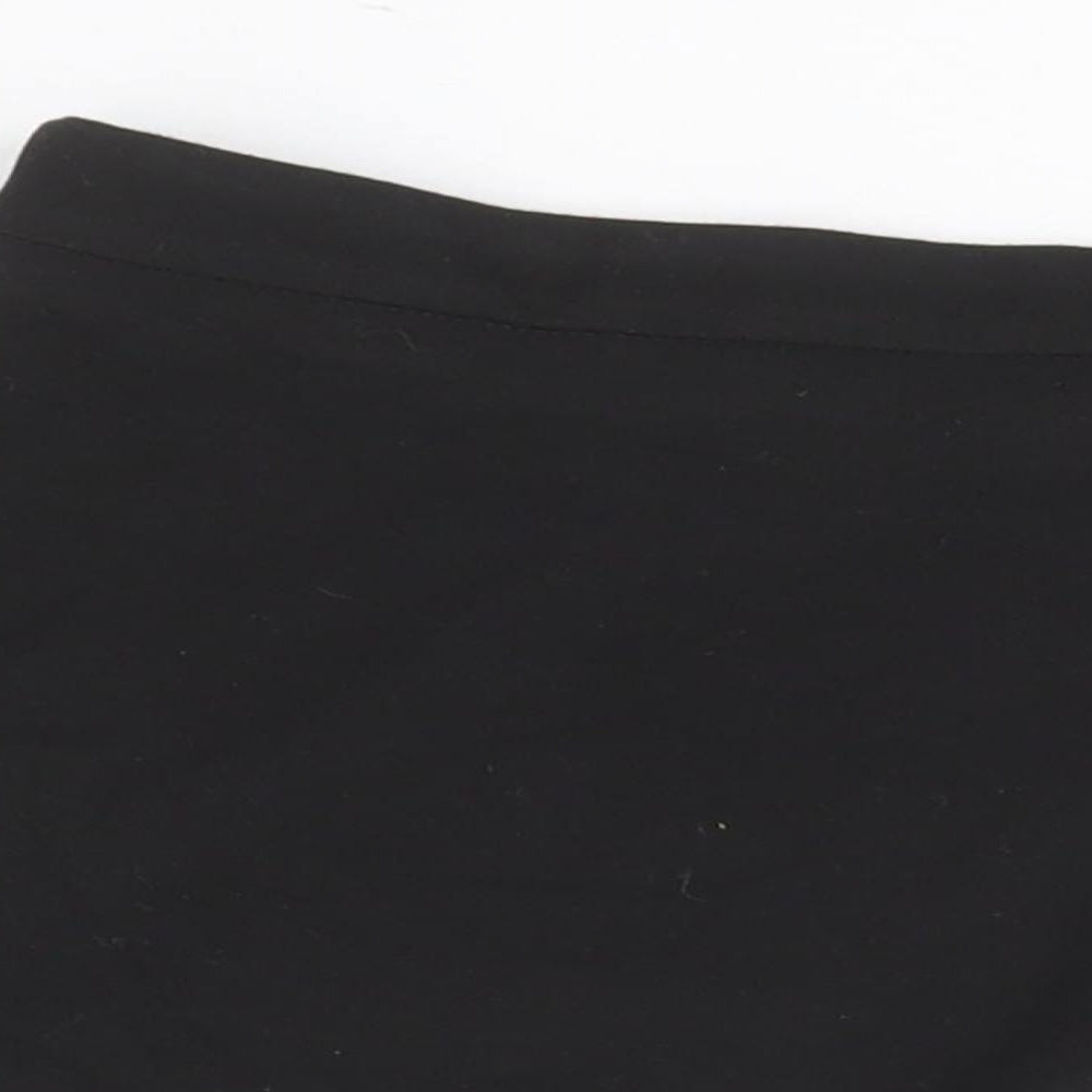George Girls Black  Polyester A-Line Skirt Size 5-6 Years  Regular