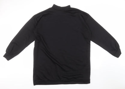 Womens UK Size 16 Boohoo Black Pullover Jumper