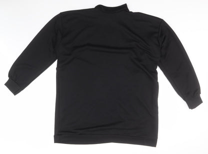 Womens UK Size 16 Boohoo Black Pullover Jumper