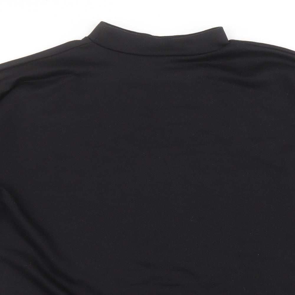 Womens UK Size 16 Boohoo Black Pullover Jumper
