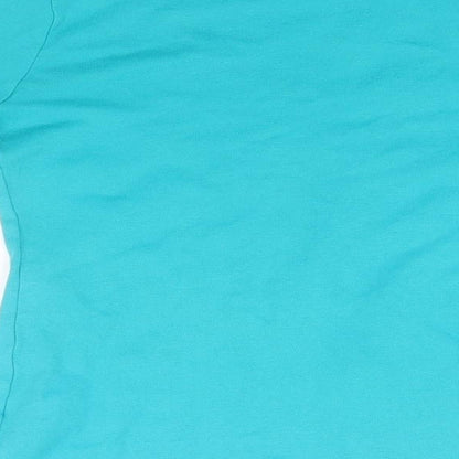 Womens UK Size 14 Papaya Green Pullover Jumper