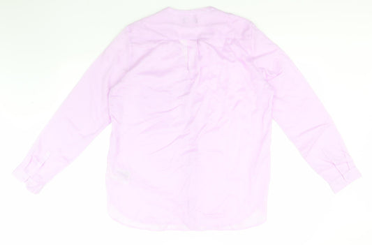 Womens UK Size L Gap Blue Basic Button-Up