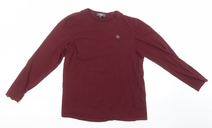 Womens UK Size M Studio Red Pullover Jumper