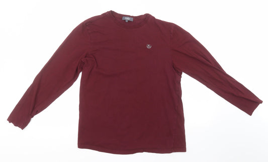 Womens UK Size M Studio Red Pullover Jumper