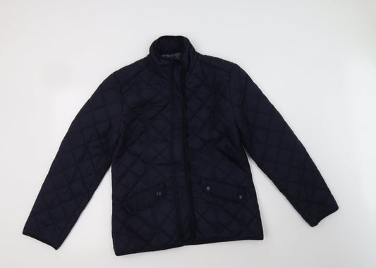 Avenue Womens Blue   Jacket  Size M  Zip