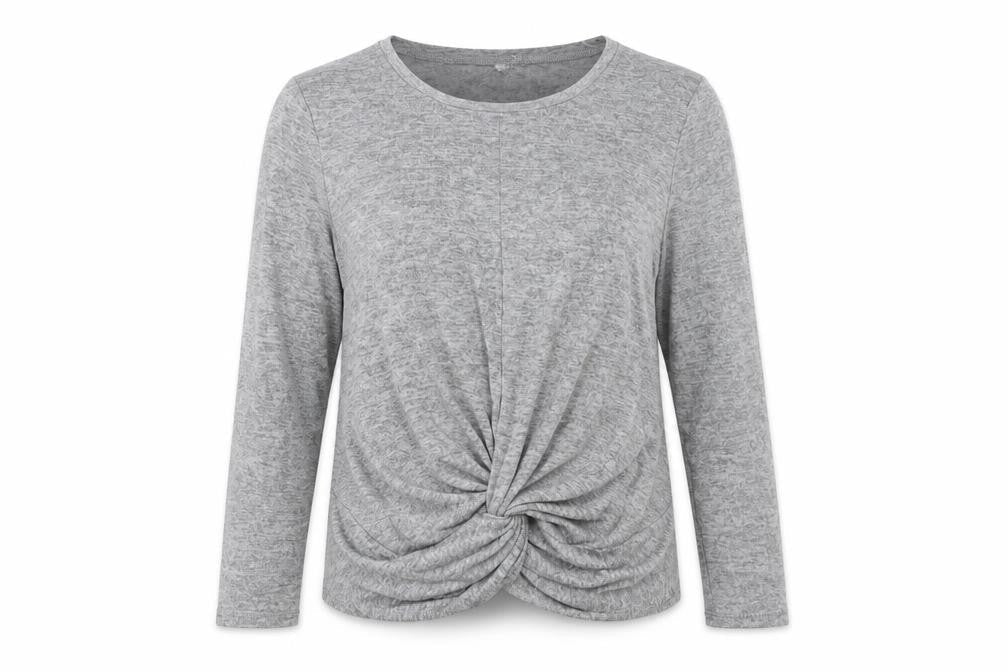 Womens UK Size XL Cable & Gauge Grey Pullover Jumper