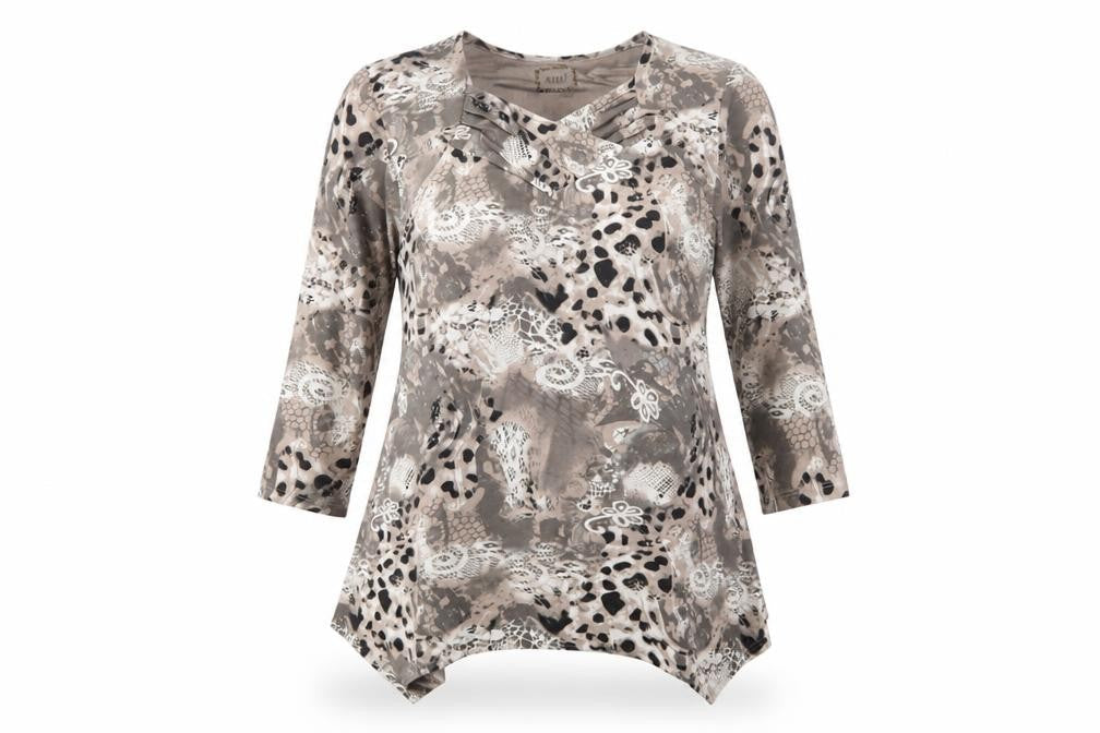 Womens UK Size 14 TIGI Multicoloured Basic T-Shirt