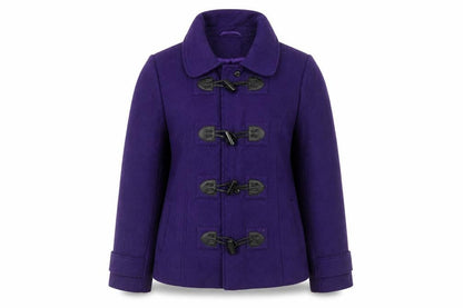 Womens UK Size 14 M&Co Purple Overcoat