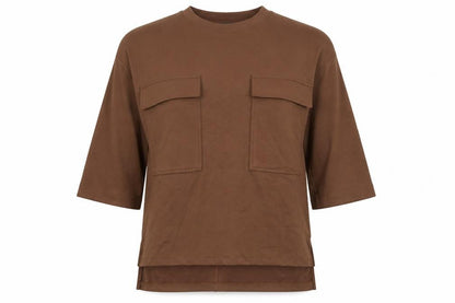 Womens UK Size S Primark Brown Pullover Jumper