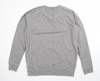Stanley / Stella Womens Grey  Cotton Pullover Sweatshirt Size XL