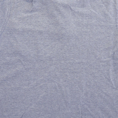 Manchester City Mens Blue  Cotton  Polo Size L Collared