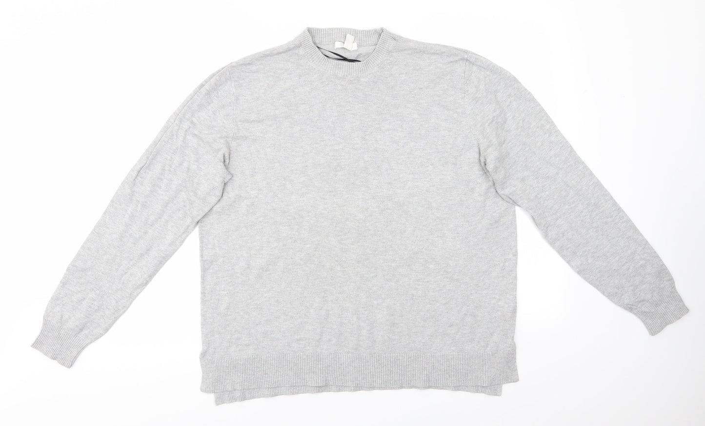 Womens UK Size L H&M Grey Pullover Jumper