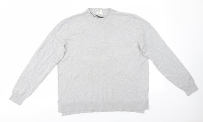 Womens UK Size L H&M Grey Pullover Jumper