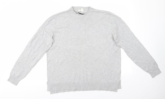 Womens UK Size L H&M Grey Pullover Jumper