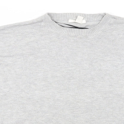Womens UK Size L H&M Grey Pullover Jumper