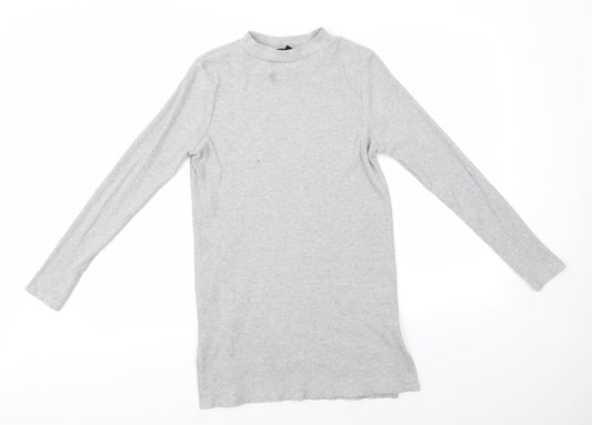 Womens UK Size 14 New Look Grey Pullover Jumper